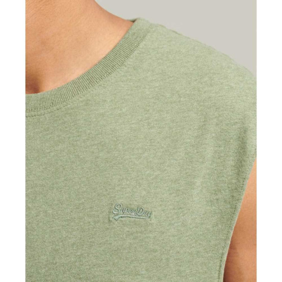 Superdry Ανδρική αμάνικη μπλούζα Vintage Logo Embroidered Tank Top